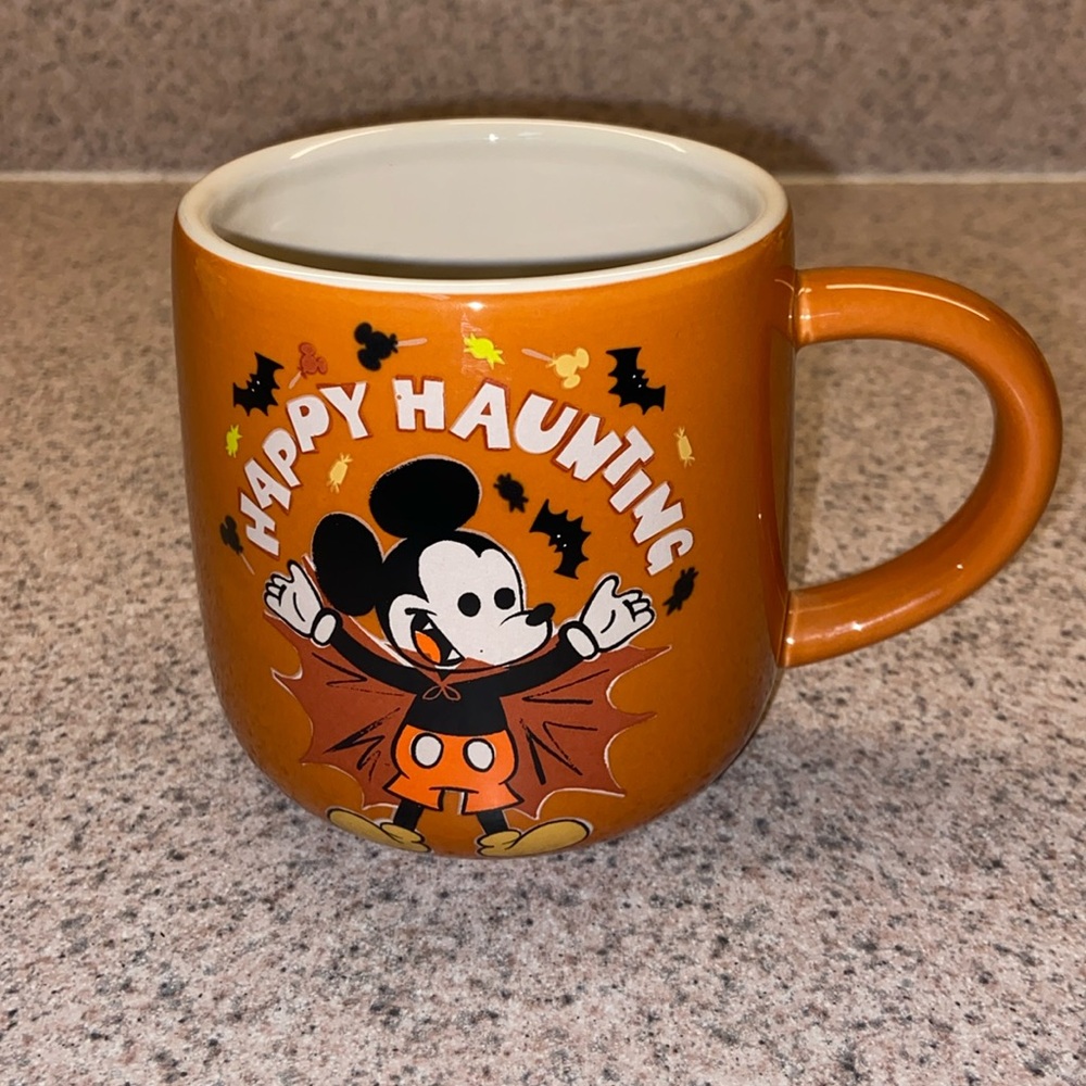 NWT Celebrate Together Halloween Disney's Mickey Mouse Happy Haunting Mug